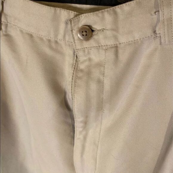 Savane Tan Cuffed & Pleated Dress Pants - Picture 1 of 4